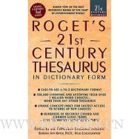  Roget's 21st Century Thesaurus, Third Edition