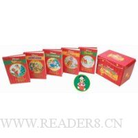  Disney's Christmas Music Box: (5-books inside)