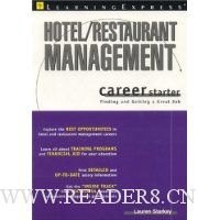  Hotel/Restaurant Management Career Starter