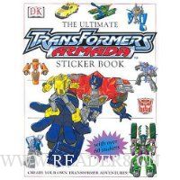  Transformers Armada Sticker Book