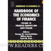  Handbook of the Economics of Finance: Financial Markets and Asset Pricing Volume 1B