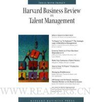 Harvard Business Review on Talent Mgmt