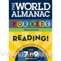  The World Almanac for Kids Puzzler Deck: Reading: Ages 7-9, Grades 2-3