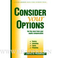 Consider Your Options: Get the Most from Your Equity Compensation