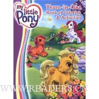  My Little Pony: Three-in-One Book of Coloring & Activities
