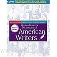  Merriam-Webster's Dictionary of American Writers