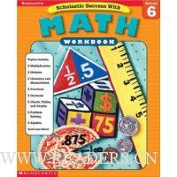  Scholastic Success With: Math Workbook: Grade 6