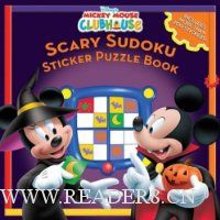  Mickey Mouse Clubhouse: Scary Sudoku Sticker Puzzles Book