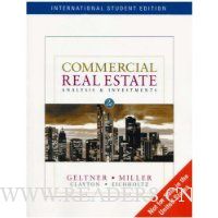  Commercial Real Estate Analysis and Investments