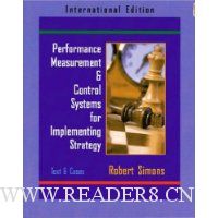 Performance Measurement and Control Systems for Implementing Strategy Text and Cases