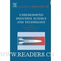  Underground Injection Science and Technology, Volume 52