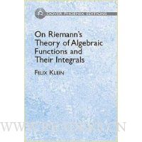  On Riemann's Theory of Algebraic Functions and Their Integrals: A Supplement to the Usual Treatises