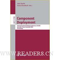  Component Deployment: Third International Working Conference, CD 2005, Grenoble, France, November 28-29, 2005, Proceedings