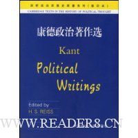 康德政治著作选(影印本)