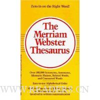  The Merriam Webster Thesaurus