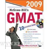  McGraw-Hill's GMAT with CD-ROM, 2009 Edition