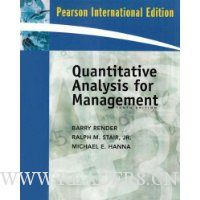  Quantitative Analysis for Management: International Version