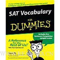  SAT Vocabulary For Dummies