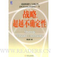 战略,超越不确定性
