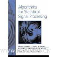  Algorithms for Statistical Signal Processing