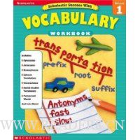  Scholastic Success With Vocabulary Workbook Grade 1