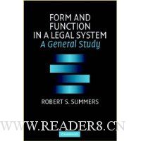  Form and Function in a Legal System: A General Study