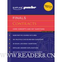  Kaplan PMBR FINALS: Contracts: Core Concepts and Key Questions