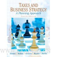  Taxes & Business Strategy (4th Edition)