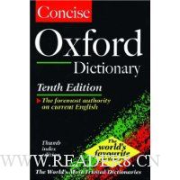  The Concise Oxford English Dictionary: Thumb Indexed