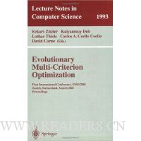  Evolutionary Multi-Criterion Optimization: First International Conference, EMO 2001, Zurich, Switzerland, March 7-9, 2001 Proceedings