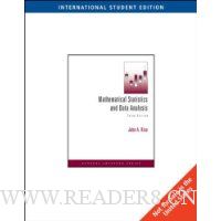  Mathematical Statistics and Data Analysis: With CD Data Sets