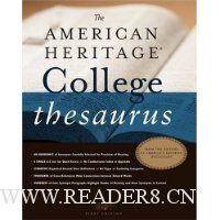  The American Heritage College Thesaurus, First Edition