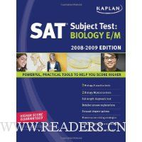  Kaplan SAT Subject Test: Biology E/M, 2008-2009 Edition