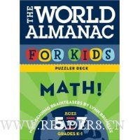  The World Almanac for Kids Puzzler Deck: Numbers & Counting: Ages 5-7, Grades K-1
