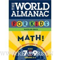World Almanac for Kids Puzzler Deck: Math: Ages 7-9, Grades 2-3