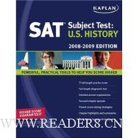  Kaplan SAT Subject Test: U.S. History, 2008-2009 Edition