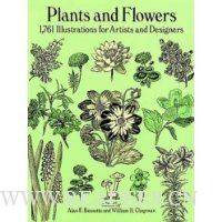  Plants and Flowers: 1761 Illustrations for Artists and Designers