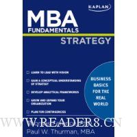  MBA Fundamentals Strategy