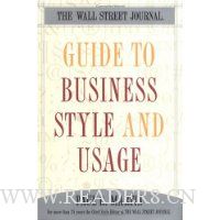 The Wall Street Journal Guide to Business Style and Usage