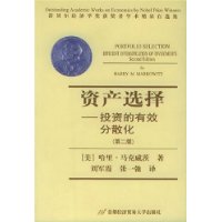 资产选择:投资的有效分散化(第2版)(中文版)