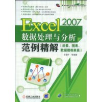 Excel 2007数据处理与分析范例精解:函数、图表、数据透视表篇
