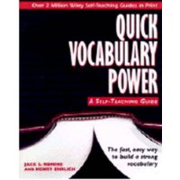  Quick Vocabulary Power: A Self-Teaching Guide
