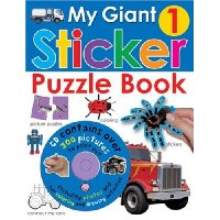  My Giant Sticker Puzzle Book 1 (with CD)