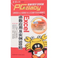 2008新版电脑宝贝:Excel函数应用及实例500招(附盘)