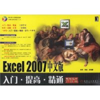 Excel2007中文版:入门·提高·精通(含光盘)