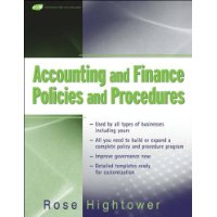 Accounting and Finance Policies and Procedures, (with URL)