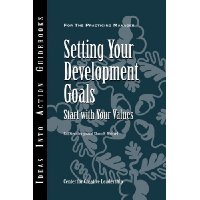 Setting Your Development Goals: Start with Your Values