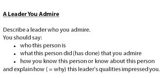 ˼ﻰ⿨Ƭ A Leader You Admire
