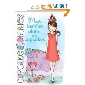 Mia Fashion Plates and Cupcakes