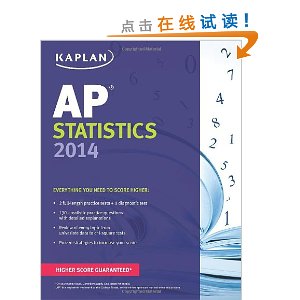 Kaplan AP Statistics 2014